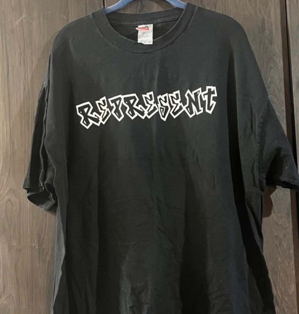 Represent Graffiti Logo Graphic T-Shirt
